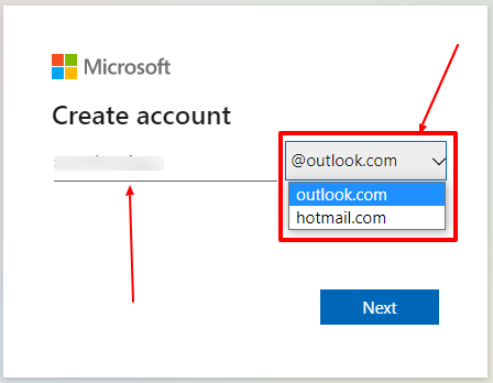 How to create Microsoft account for free