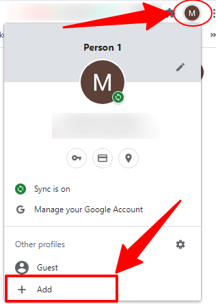 Add Multiple Accounts To Chrome Browser In Windows