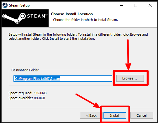 Download And Install Steam Setup On Windows PC 2