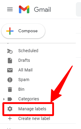 Show or Hide Labels in Your Gmail Account 1