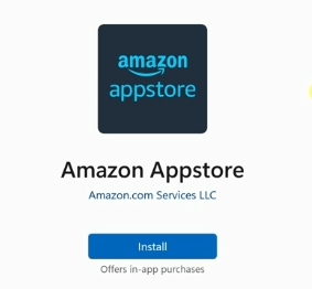 Install Amazon Appstore